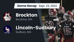 Recap: Brockton  vs. Lincoln-Sudbury  2022