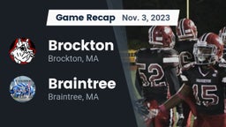 Recap: Brockton  vs. Braintree  2023