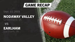 Recap: Nodaway Valley  vs. Earlham  2015