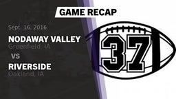 Recap: Nodaway Valley  vs. Riverside  2016