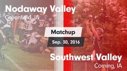 Matchup: Nodaway Valley vs. Southwest Valley  2016