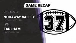 Recap: Nodaway Valley  vs. Earlham  2016