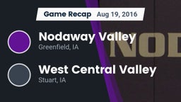 Recap: Nodaway Valley  vs. West Central Valley  2016