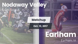 Matchup: Nodaway Valley vs. Earlham  2017