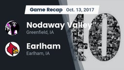 Recap: Nodaway Valley  vs. Earlham  2017