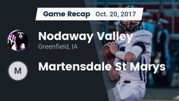Recap: Nodaway Valley  vs. Martensdale St Marys 2017