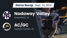 Recap: Nodaway Valley  vs. AC/GC  2019