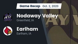 Recap: Nodaway Valley  vs. Earlham  2020