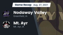 Recap: Nodaway Valley  vs. Mt. Ayr  2021