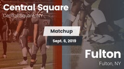 Matchup: Central Square vs. Fulton  2019