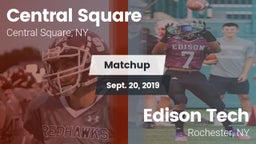 Matchup: Central Square vs. Edison Tech  2019