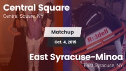 Matchup: Central Square vs. East Syracuse-Minoa  2019