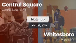 Matchup: Central Square vs. Whitesboro  2019