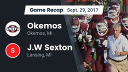 Recap: Okemos  vs. J.W Sexton  2017