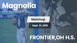 Matchup: Magnolia vs. FRONTIER,OH H.S. 2018
