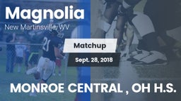 Matchup: Magnolia vs. MONROE CENTRAL , OH H.S. 2018