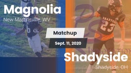 Matchup: Magnolia vs. Shadyside  2020