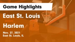 East St. Louis  vs Harlem  Game Highlights - Nov. 27, 2021