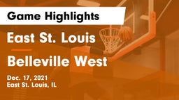 East St. Louis  vs Belleville West  Game Highlights - Dec. 17, 2021