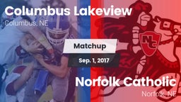 Matchup: Columbus Lakeview vs. Norfolk Catholic  2017