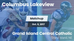 Matchup: Columbus Lakeview vs. Grand Island Central Catholic 2017