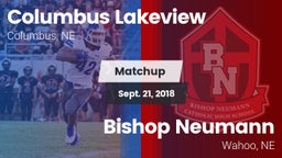 Matchup: Columbus Lakeview vs. Bishop Neumann  2018