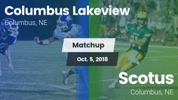 Matchup: Columbus Lakeview vs. Scotus  2018