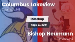 Matchup: Columbus Lakeview vs. Bishop Neumann  2019