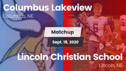 Matchup: Columbus Lakeview vs. Lincoln Christian School 2020