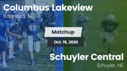 Matchup: Columbus Lakeview vs. Schuyler Central  2020
