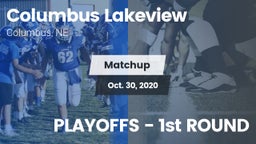 Matchup: Columbus Lakeview vs. PLAYOFFS - 1st ROUND 2020