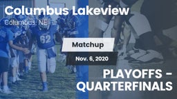 Matchup: Columbus Lakeview vs. PLAYOFFS - QUARTERFINALS 2020