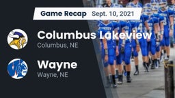Recap: Columbus Lakeview  vs. Wayne  2021