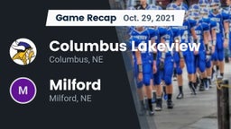 Recap: Columbus Lakeview  vs. Milford  2021