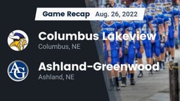 Recap: Columbus Lakeview  vs. Ashland-Greenwood  2022