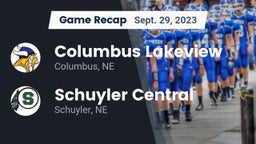Recap: Columbus Lakeview  vs. Schuyler Central  2023