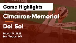 Cimarron-Memorial  vs Del Sol  Game Highlights - March 5, 2022