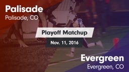 Matchup: Palisade vs. Evergreen  2016