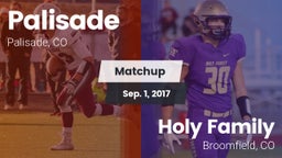 Matchup: Palisade vs. Holy Family  2017