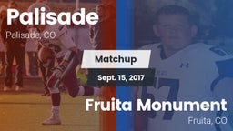 Matchup: Palisade vs. Fruita Monument  2017