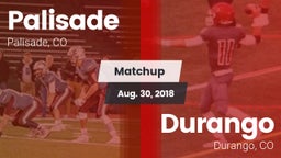 Matchup: Palisade vs. Durango  2018