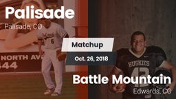 Matchup: Palisade vs. Battle Mountain  2018