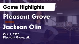 Pleasant Grove  vs Jackson Olin  Game Highlights - Oct. 6, 2020