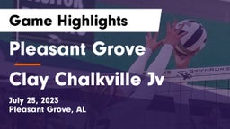 Pleasant Grove  vs Clay Chalkville Jv Game Highlights - July 25, 2023