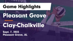 Pleasant Grove  vs Clay-Chalkville  Game Highlights - Sept. 7, 2023
