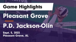 Pleasant Grove  vs P.D. Jackson-Olin  Game Highlights - Sept. 5, 2023