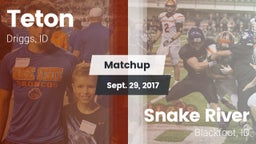 Matchup: Teton vs. Snake River  2017