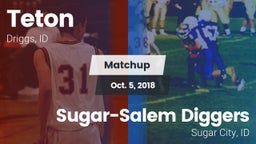 Matchup: Teton vs. Sugar-Salem Diggers 2018