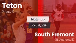 Matchup: Teton vs. South Fremont  2018