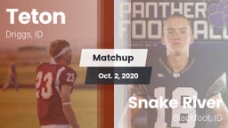 Matchup: Teton vs. Snake River  2020